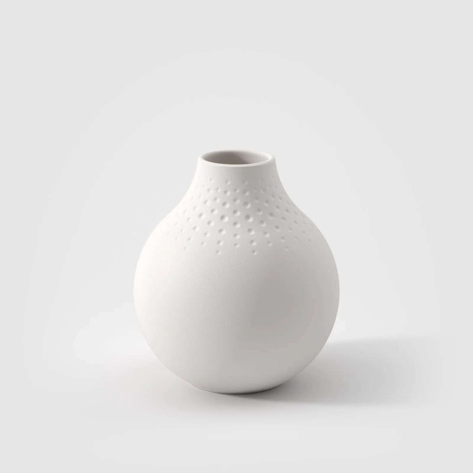 Manufacture Vase White 11.0 x 12.3cm