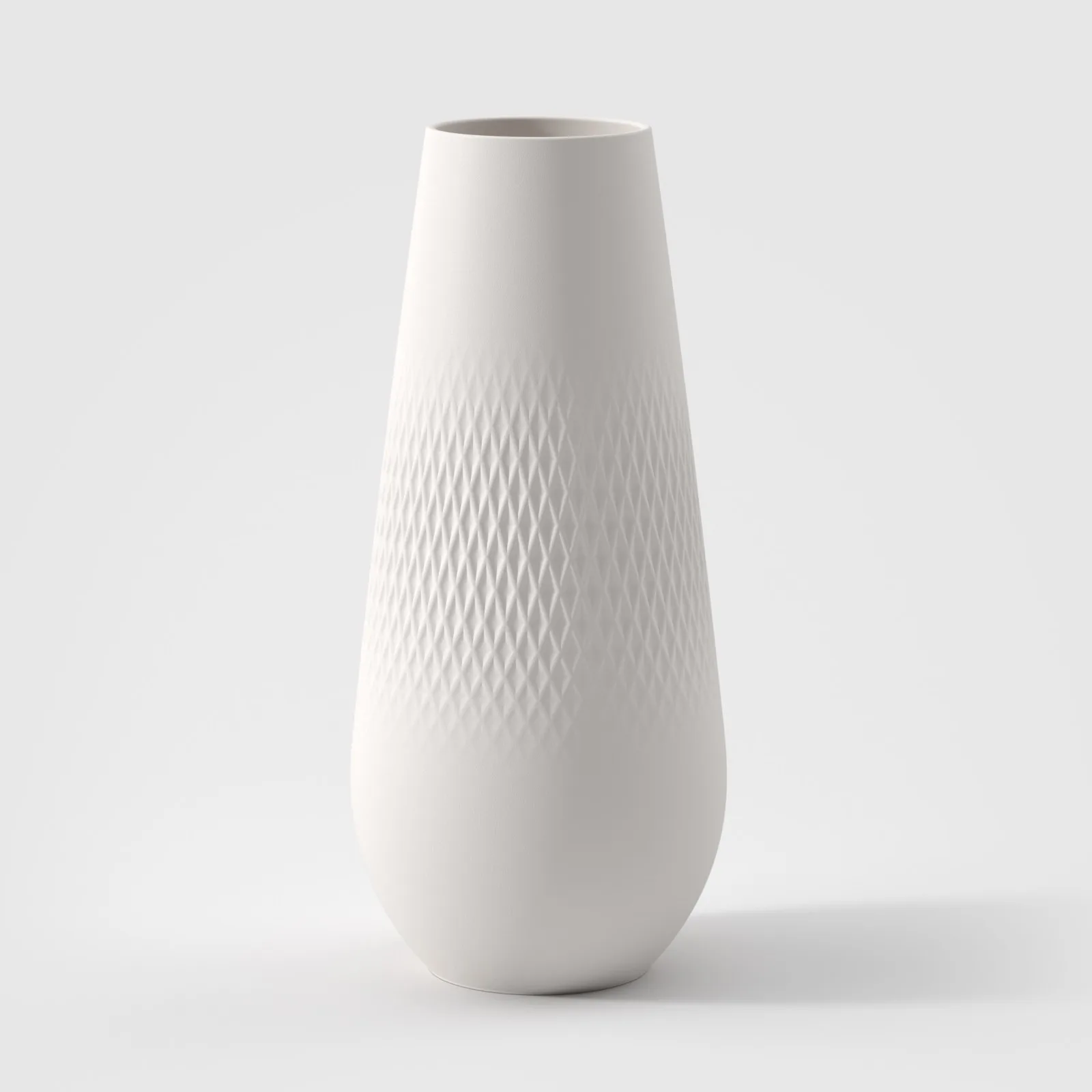 Villeroy & Boch Manufacture Vase White 11.6 x 26.5cm